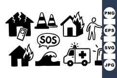 Emergency Response Icons Vector Product Image 1