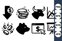 Business Finance Icon SVG for Presentations Product Image 1