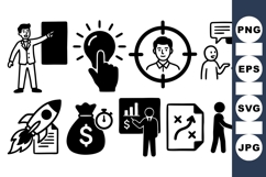 Business Strategy Icon for Presentations Product Image 1