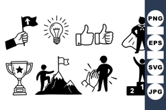 Business Success and Achievement Icon Product Image 1