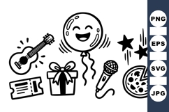 Party Icon Clipart Vector For Events Product Image 1