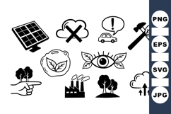 Eco Friendly Vector Icon For Green Projects Product Image 1