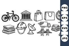 Minimalist Urban Icon For Use Product Image 1