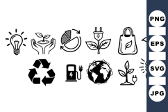 Eco Friendly Vector Icon For Sustainable Design Product Image 1