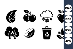 Eco-Friendly Nature Icon Vector Product Image 1