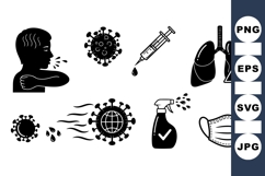 Medical Covid Prevention Icon Product Image 1