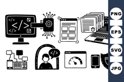 Software Development Icon For Tech Projects Product Image 1