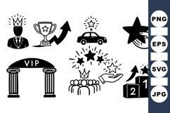 Business Success Icon For Marketing Designs Product Image 1