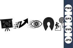 Business Strategy Icons for Presentations Product Image 1