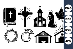 Christian Religious SVG For Faith Projects Product Image 1