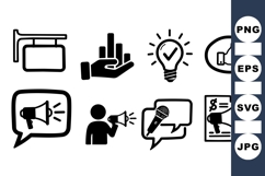 Marketing Icon Vector for Business Graphics Product Image 1