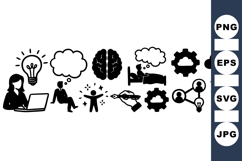 Creative Thinking Icons Pack for Digital Projects Product Image 1