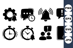 Alert and Notification Icons Vector for UI Product Image 1