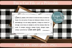 Love is patient | 1 Corinthians 13 Craft File Product Image 2