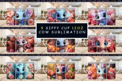 Dragon Sippy Cup Sublimation Bundle| 12oz Sippy Tumbler Product Image 1