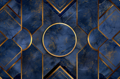 Blue and Gold Background Wallpaper Product Image 1