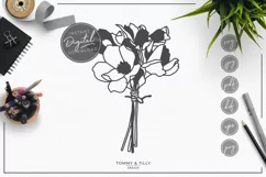 Small Bouquet - SVG EPS DXF PNG PDF JPG Product Image 2