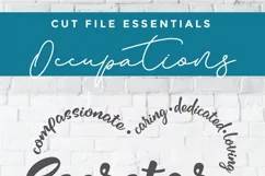 Secretary svg - a secretary svg heart file for crafters Product Image 4