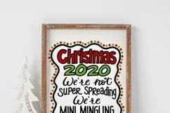 Pandemic Christmas SVG File, Christmas 2020 SVG Funny, SVG Product Image 2