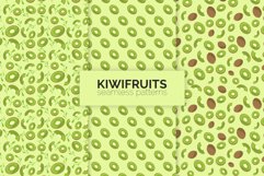 Kiwifruits Seamless Patterns Product Image 1