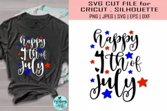 Happy 4th of july svg, 4th of july svg Product Image 1