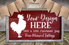 Simple Farmhouse Sign Mock Up Product Image 1