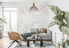 Wall mockup - Wallpaper mockup - Living room Product Image 3