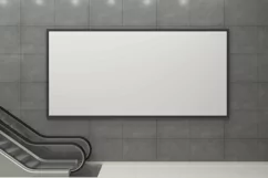 Subway Signage Horizontal Mockup Product Image 2