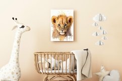 Watercolor Cub Nursery Prints, Set of 3 Prints Product Image 5