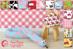Farm patterns, Farm Animal papers AMB-1493 Product Image 2