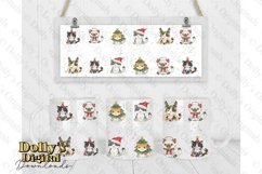 Christmas Cat Print Mug Wrap PNG Product Image 1