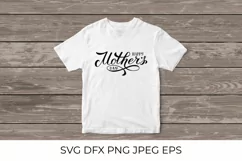 Happy Mothers Day SVG. Mothers day calligrahhy Product Image 3