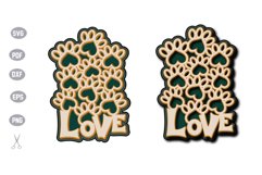 Footdog 3D Layered SVG Design Product Image 1