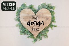 Mockup | JPEG | Wooden heart Product Image 1