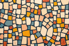 Colorful Mosaic Tile Background Product Image 1