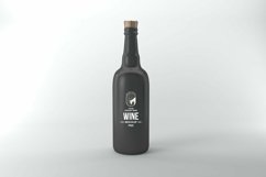 Wine Drink Bottle Mockup Product Image 1