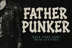 Father Punker - Punk Display Webfont Product Image 3