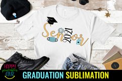 Pandemic Senior 2021 Graduation Sublimation- Graduation Product Image 1