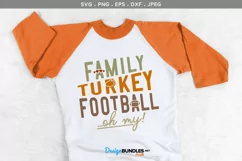 Family, turkey, football... oh my! - svg, printable Product Image 1