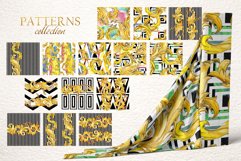 Gold monograms Watercolor png Product Image 4