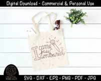 I Came I Saw I Contoured - Funny Cosmetics SVG, Makeup SVG Product Image 3