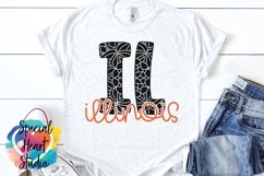 Illinois Mandala - A State SVG Cut File Product Image 1