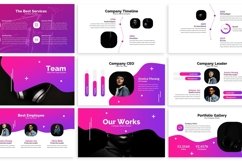 Gresdie - Gradient Abstract Powerpoint Template Product Image 3