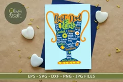 Funny fathers day svg, best dad ever svg, dad birthday svg Product Image 3