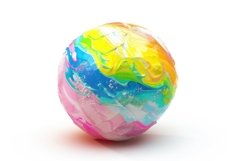 Rainbow Ball Background Wallpaper Product Image 1