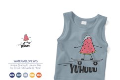 Skateboard SVG | Watermelon SVG | Summer Product Image 1