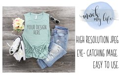 Bella Canvas Mockup / Shirt Mock up / Muscle Tank Top Mockup Product Image 1