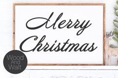 Merry Christmas SVG | Holiday Cut File Product Image 1