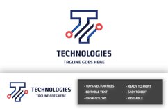 Technologies Letter T Logo Product Image 2