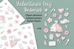Valentines Day Gnomes Stickers Product Image 1